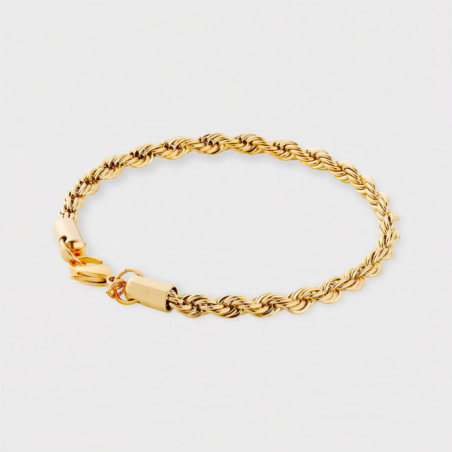 ROPE BRACELET (GOLD) 5MM — main product image