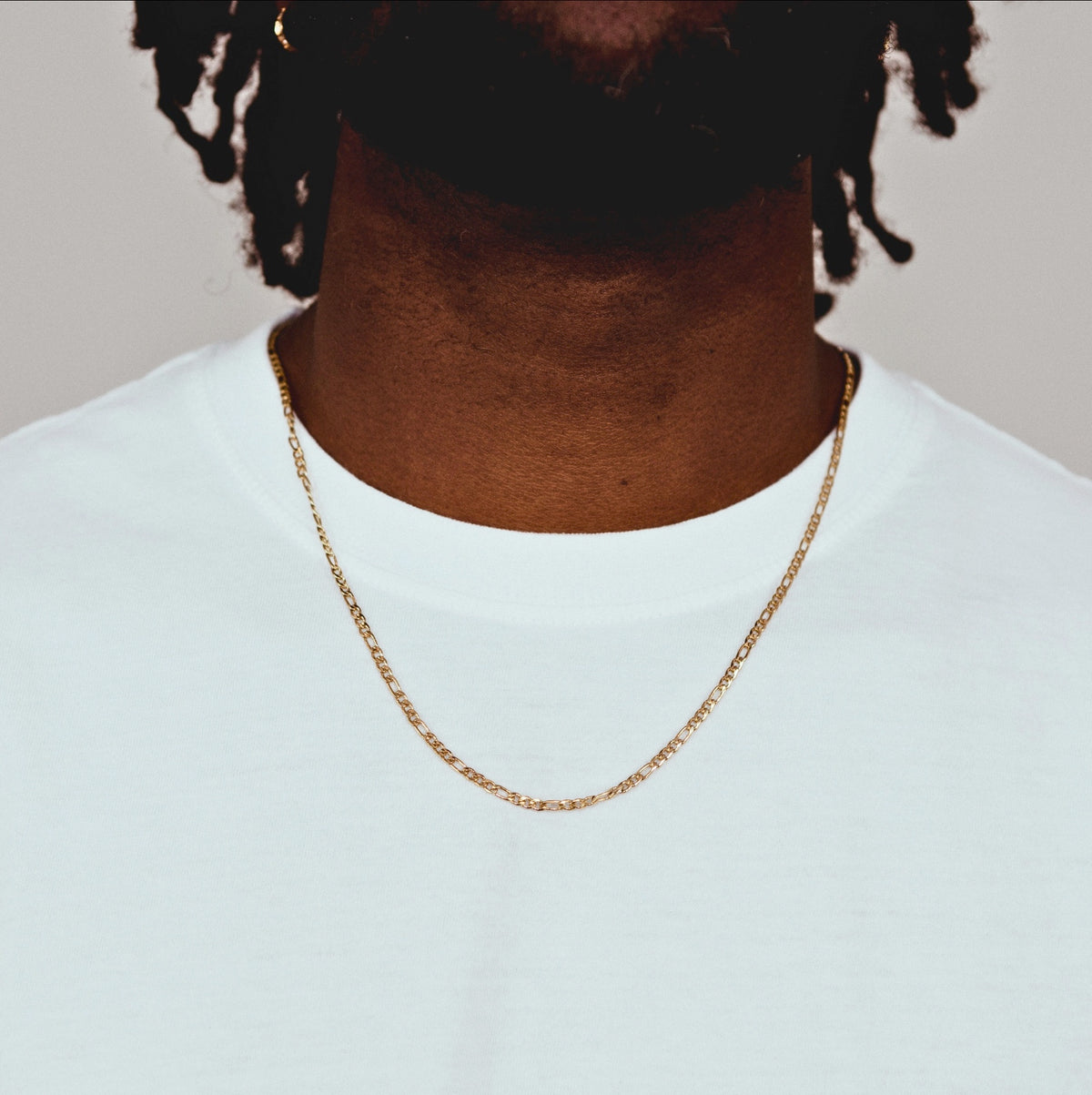 FIGARO (GOLD) 3MM — model view 3
