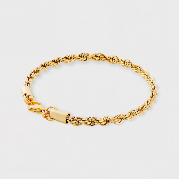 ROPE BRACELET (GOLD) 5MM — main product image