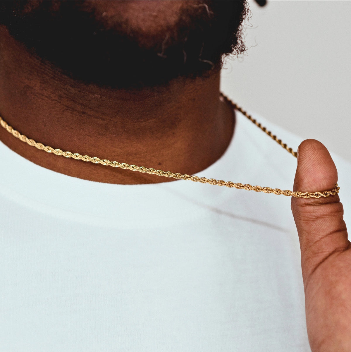 ROPE (GOLD) 3MM — model view 2